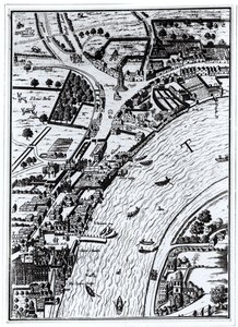 Vue aérienne de la Tamise et des environs - English School